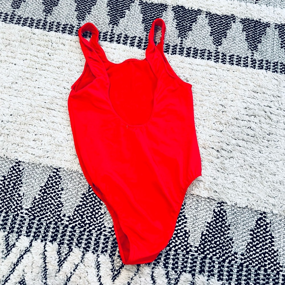 MOSCHINO Red Swimsuit One Piece Bathing suit - Picture 2 of 6